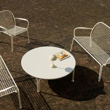 Thorvald SC109 mesa de centro - Marfim, Ø115 cm - &Tradition