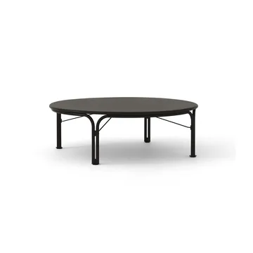 Thorvald SC109 mesa de centro - Preto quente, Ø115 cm - &Tradition