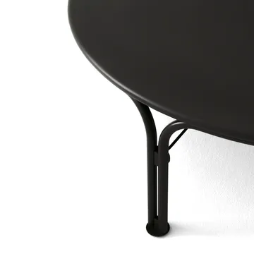 Thorvald SC109 mesa de centro - Preto quente, Ø115 cm - &Tradition