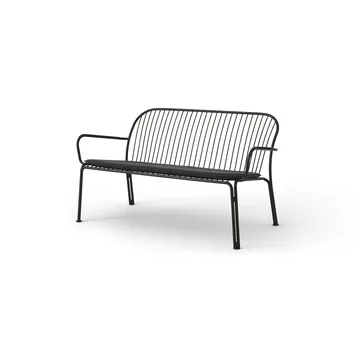 Thorvald SC110 sofá lounge - Preto quente, 143 cm - &Tradition