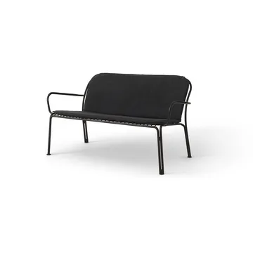 Thorvald SC110 sofá lounge - Preto quente, 143 cm - &Tradition