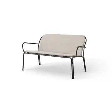 Thorvald SC110 sofá lounge - Preto quente, 143 cm - &Tradition