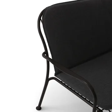 Thorvald SC110 sofá lounge - Preto quente, 143 cm - &Tradition