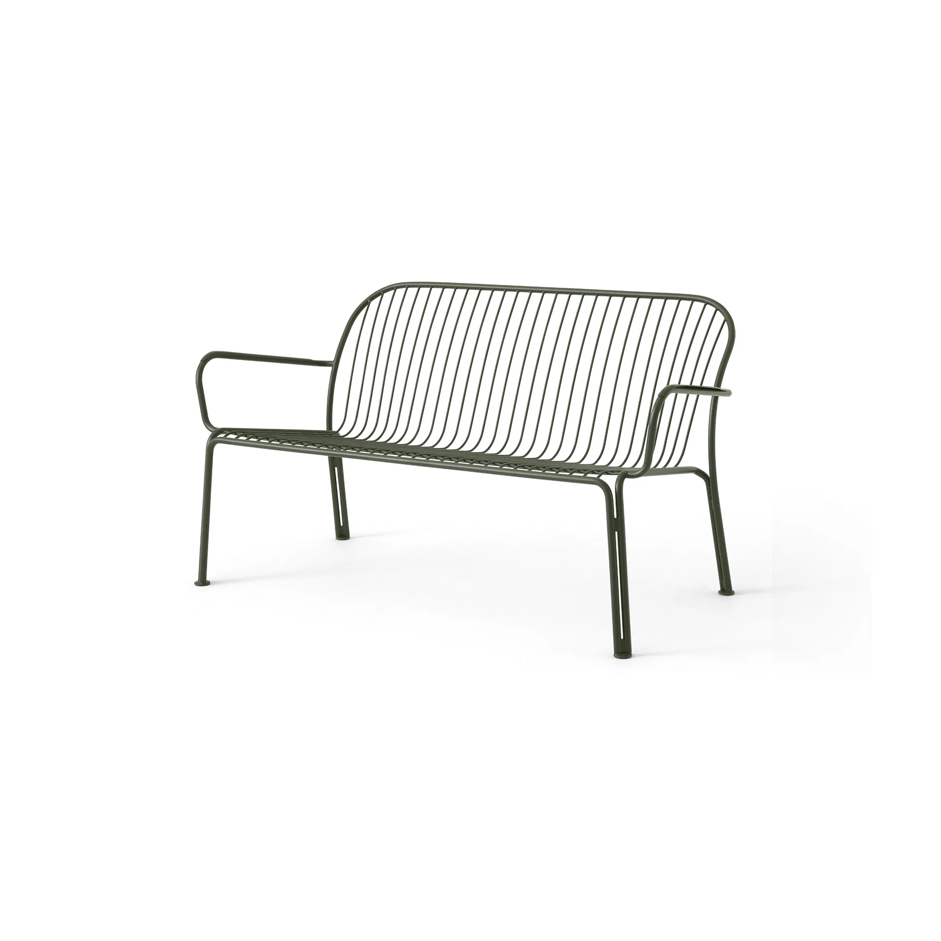Thorvald SC110 sofá lounge, Verde bronze, 143 cm &Tradition