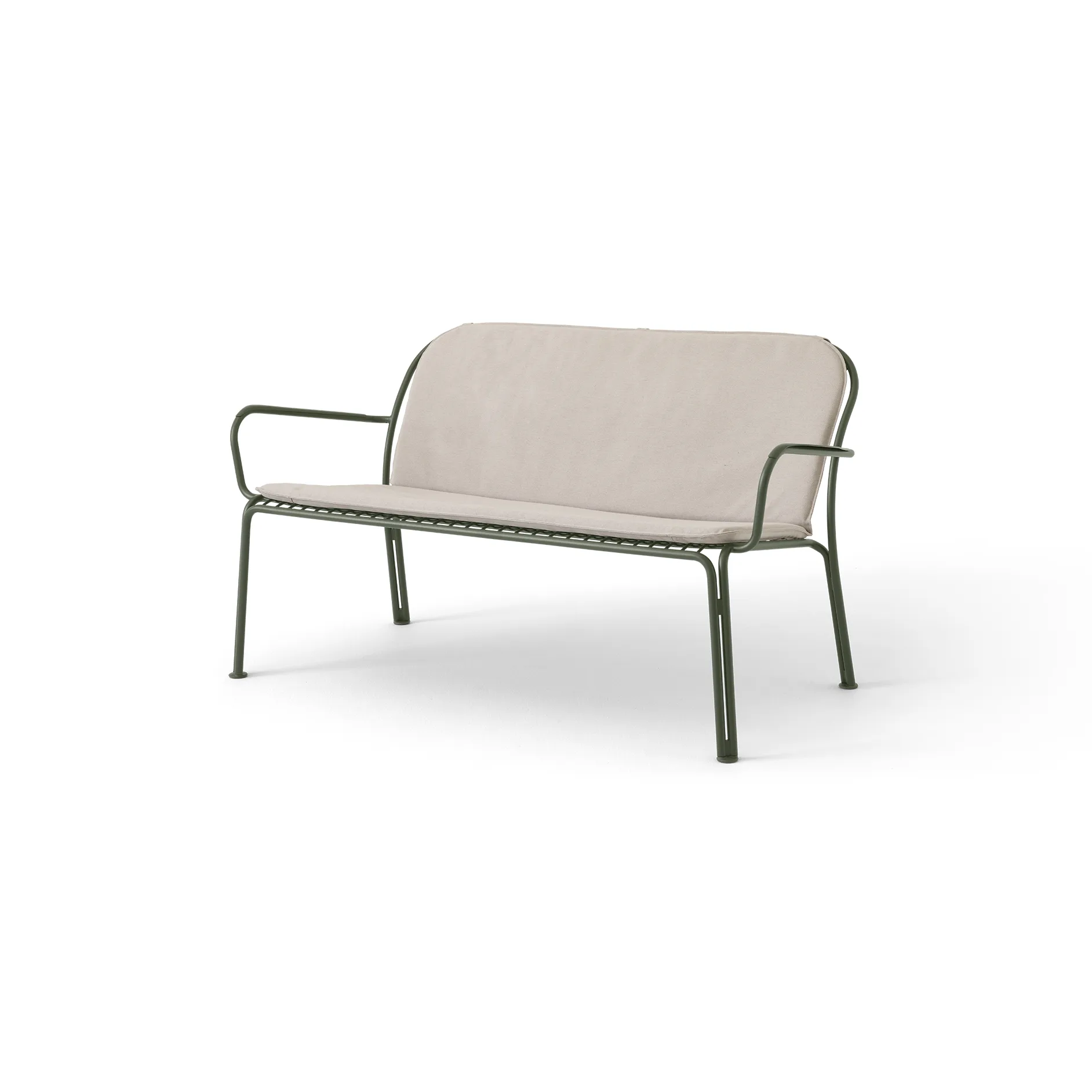 Thorvald SC110 sofá lounge, Verde bronze, 143 cm &Tradition