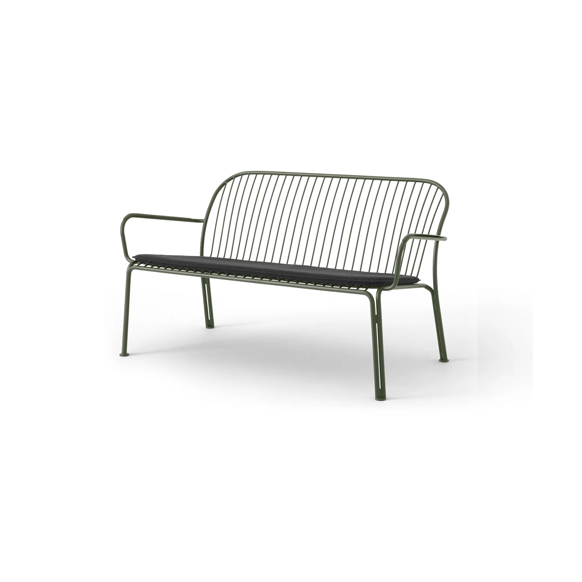 Thorvald SC110 sofá lounge, Verde bronze, 143 cm &Tradition