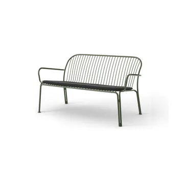 Thorvald SC110 sofá lounge - Verde bronze, 143 cm - &Tradition