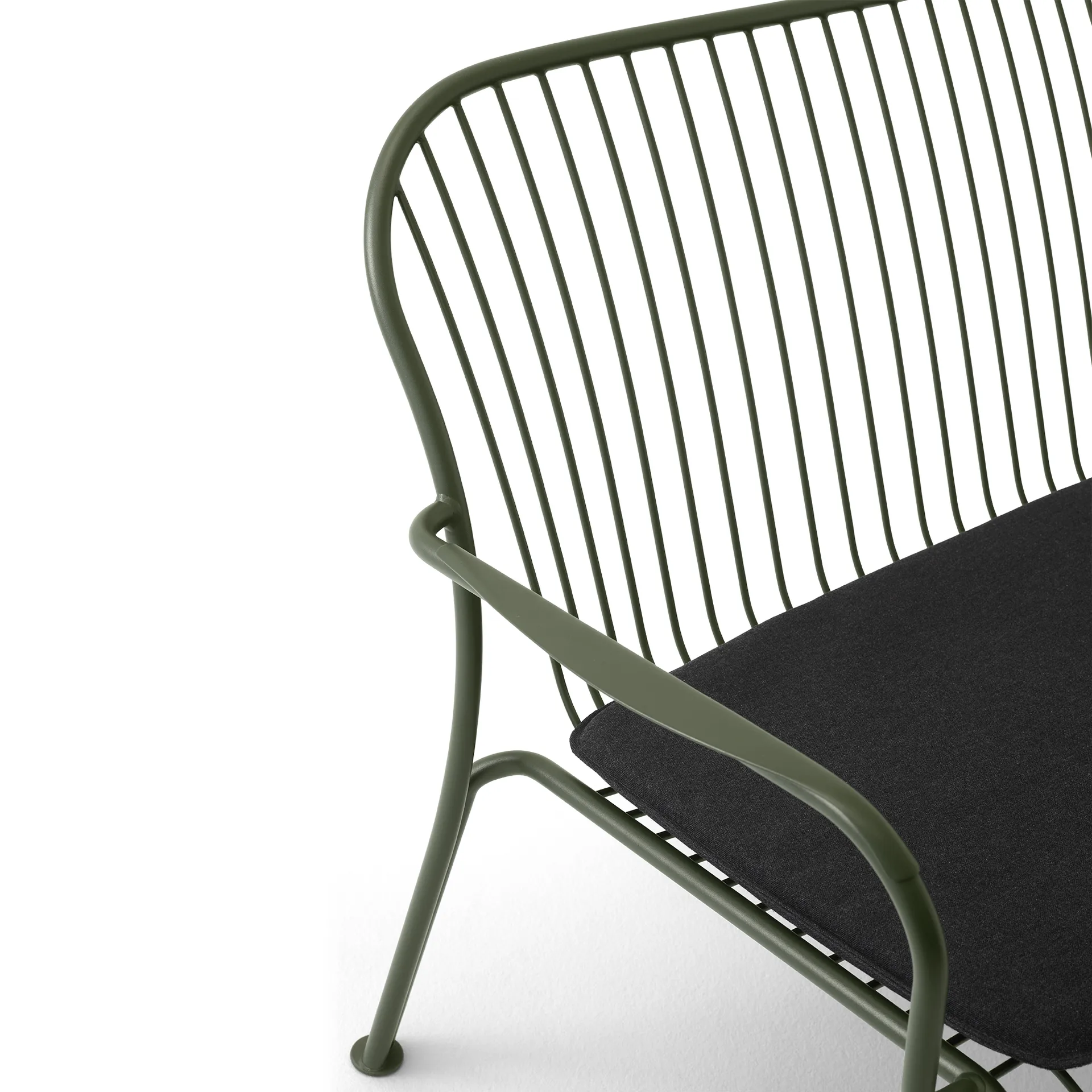 Thorvald SC110 sofá lounge, Verde bronze, 143 cm &Tradition
