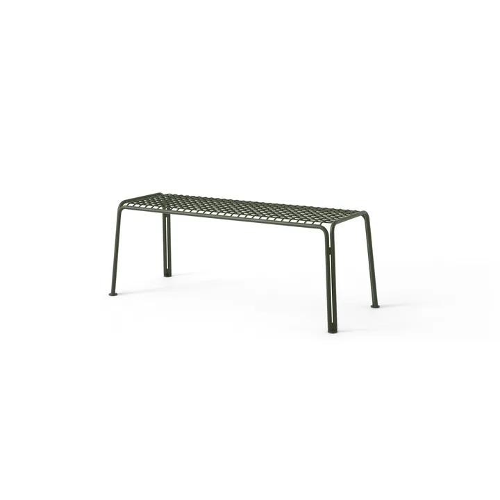 Thorvald SC112 banco - Verde bronze, 125 cm - &Tradition