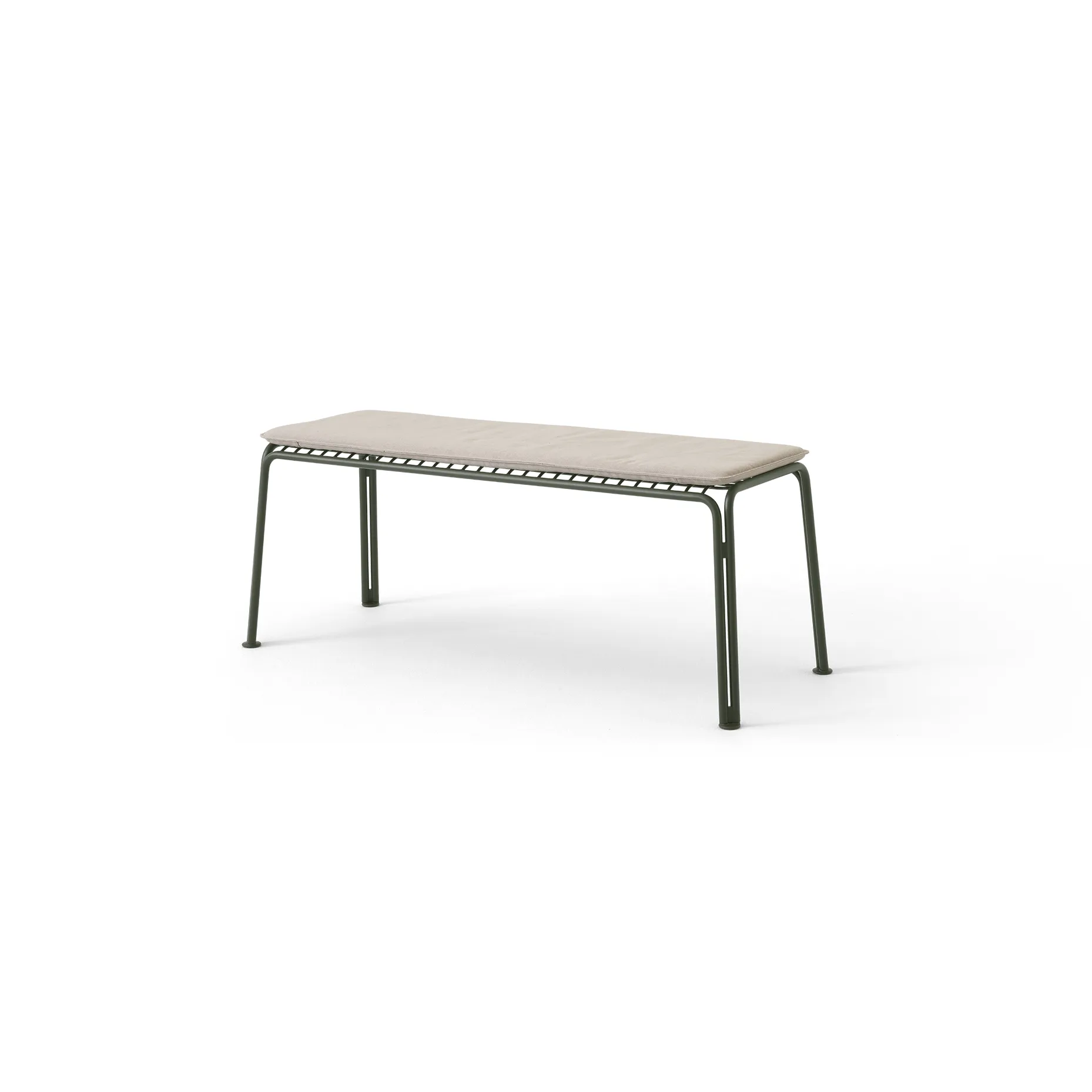 Thorvald SC112 banco, Verde bronze, 125 cm &Tradition