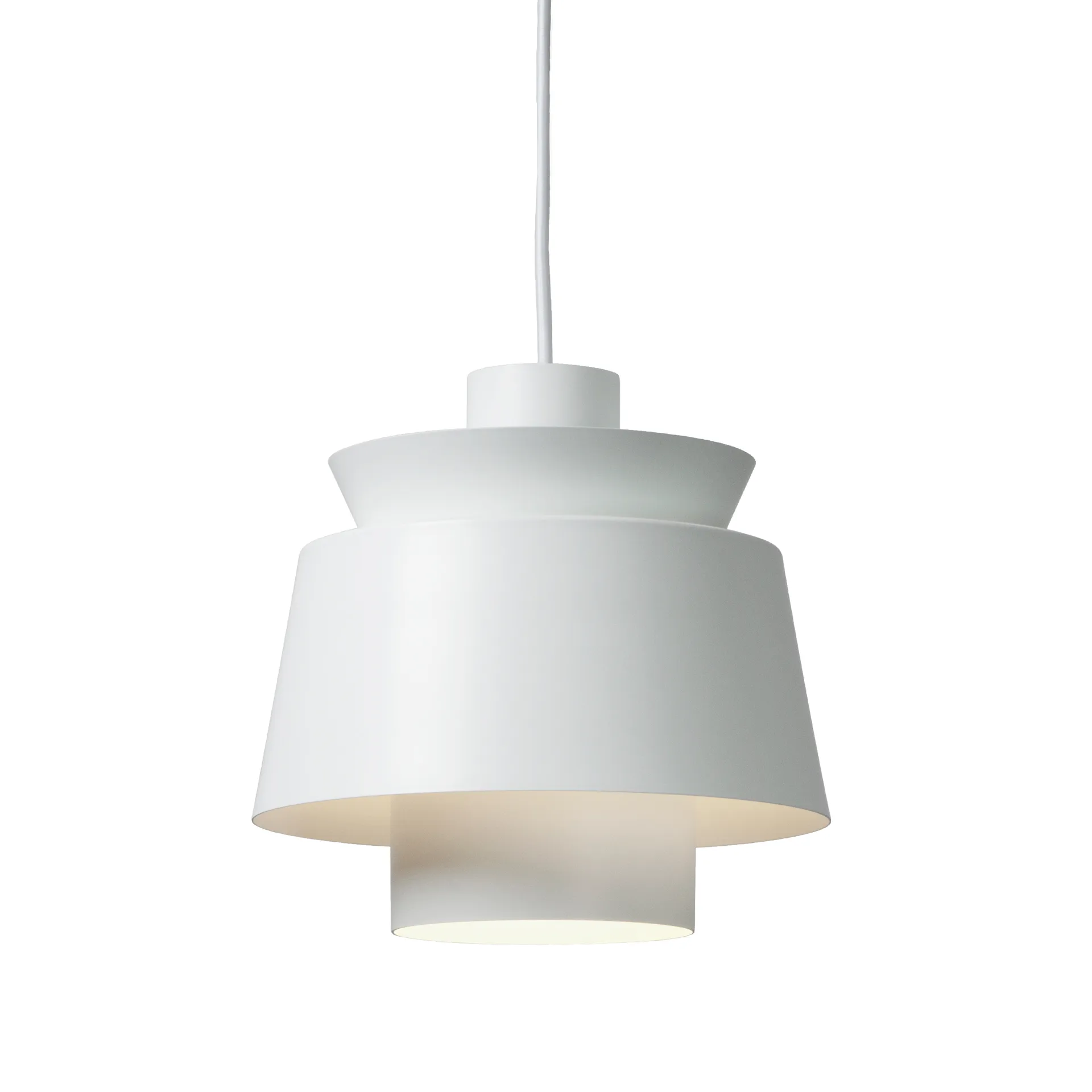 Utzon JU1 candeeiro suspenso Ø22 cm, branco &Tradition