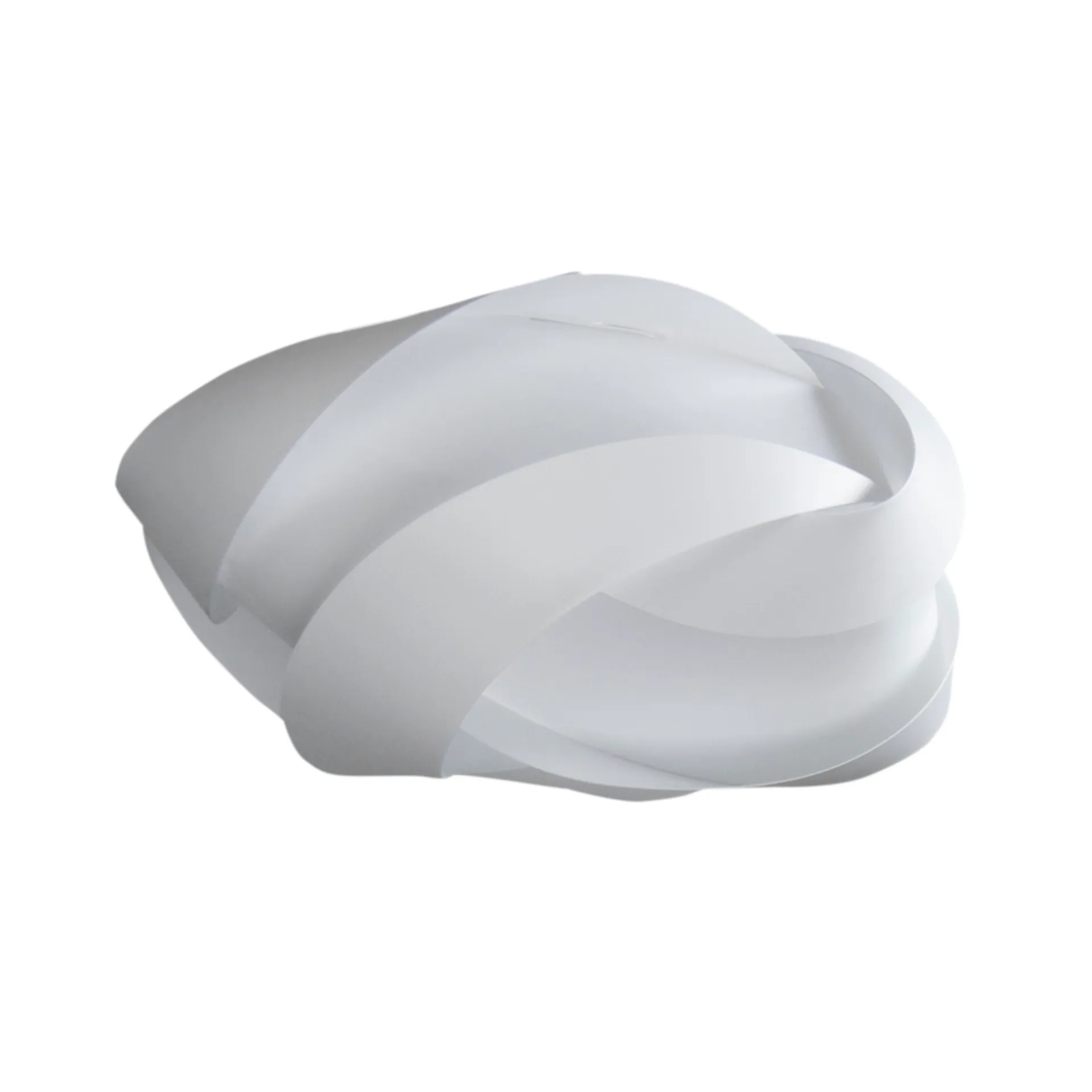 Abajur branco Ribbon, Ø33 cm Umage