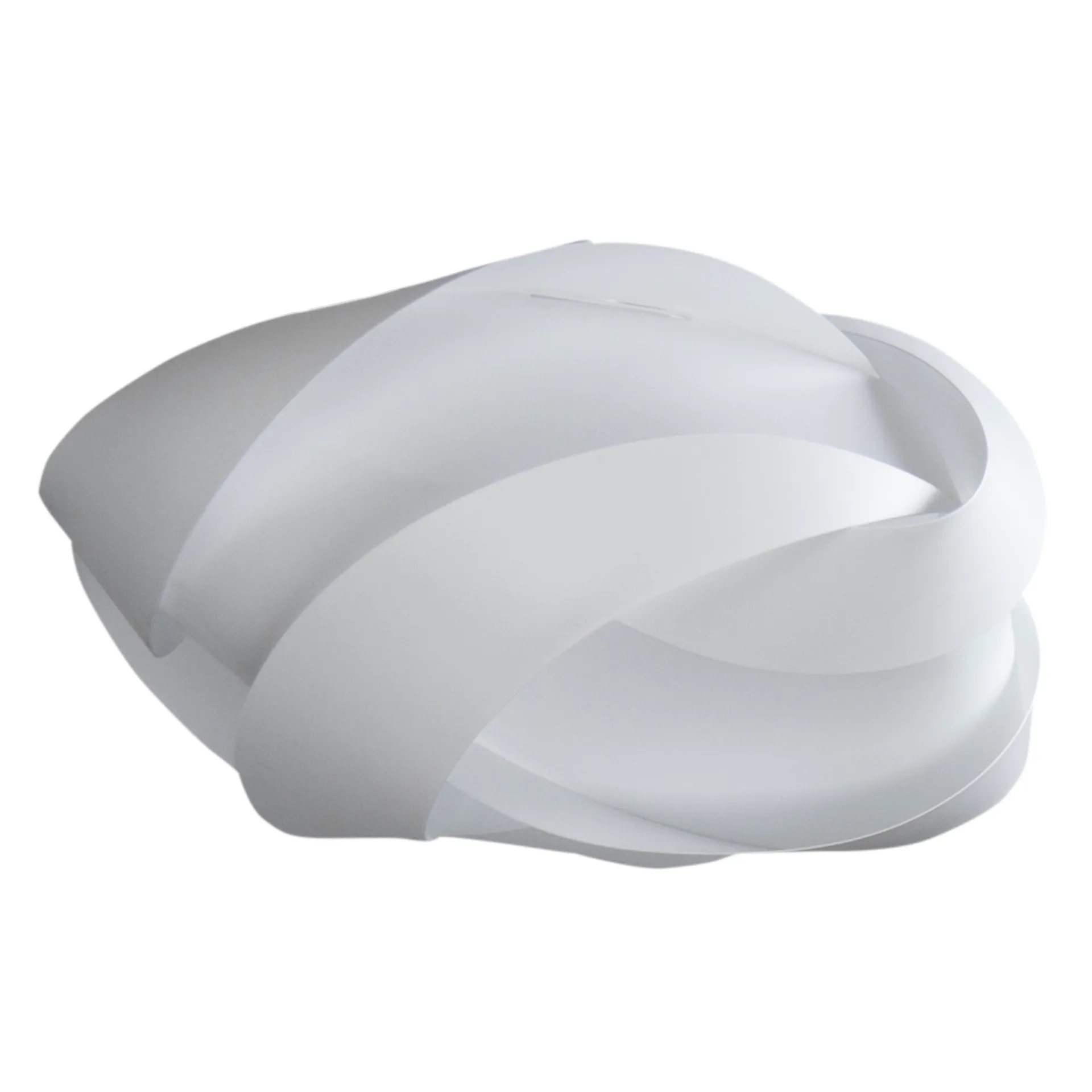 Abajur branco Ribbon, Ø60 cm Umage