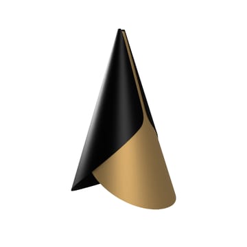 Abajur Cornet - latão, preto - Umage