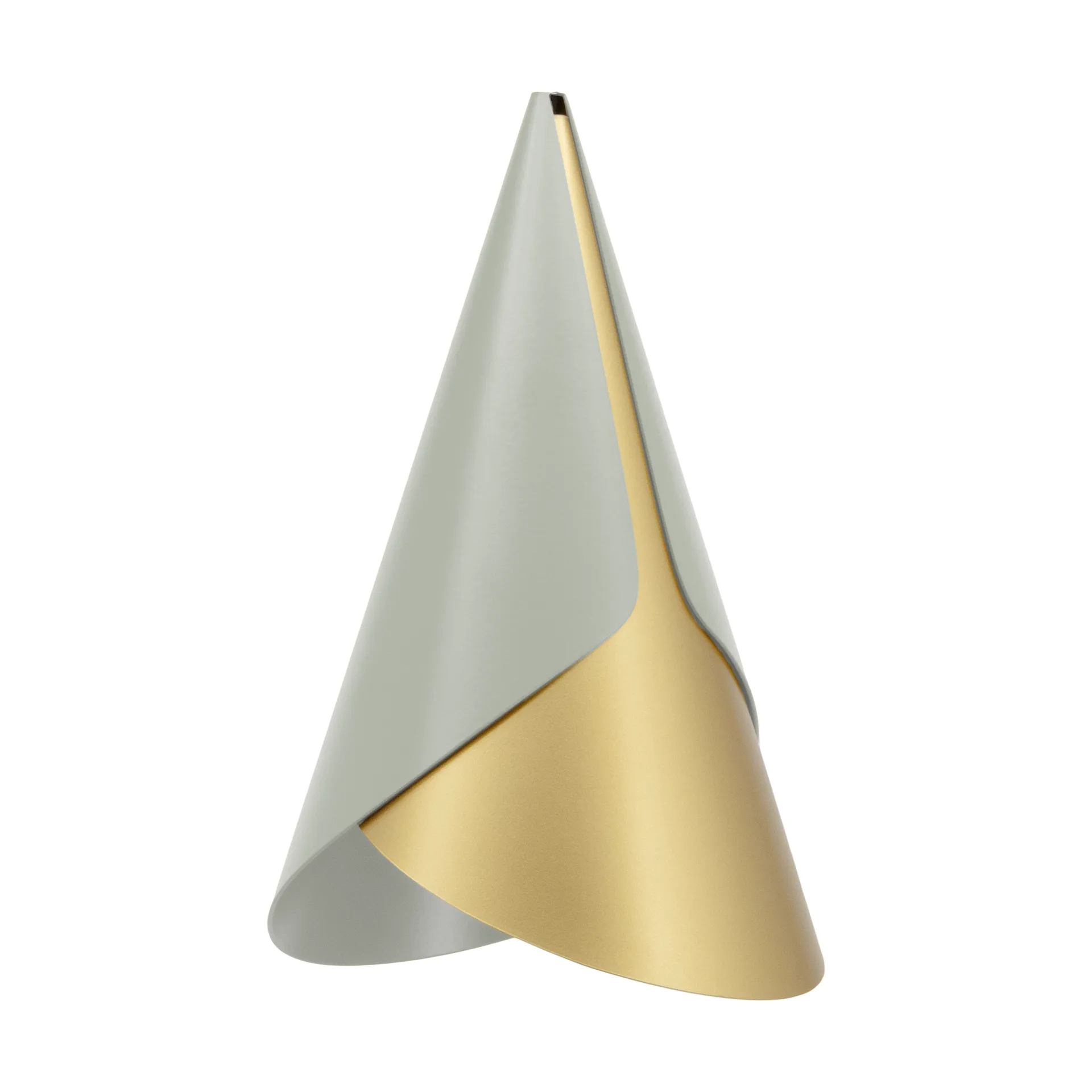 Abajur Cornet, Nuance olive-brass Umage