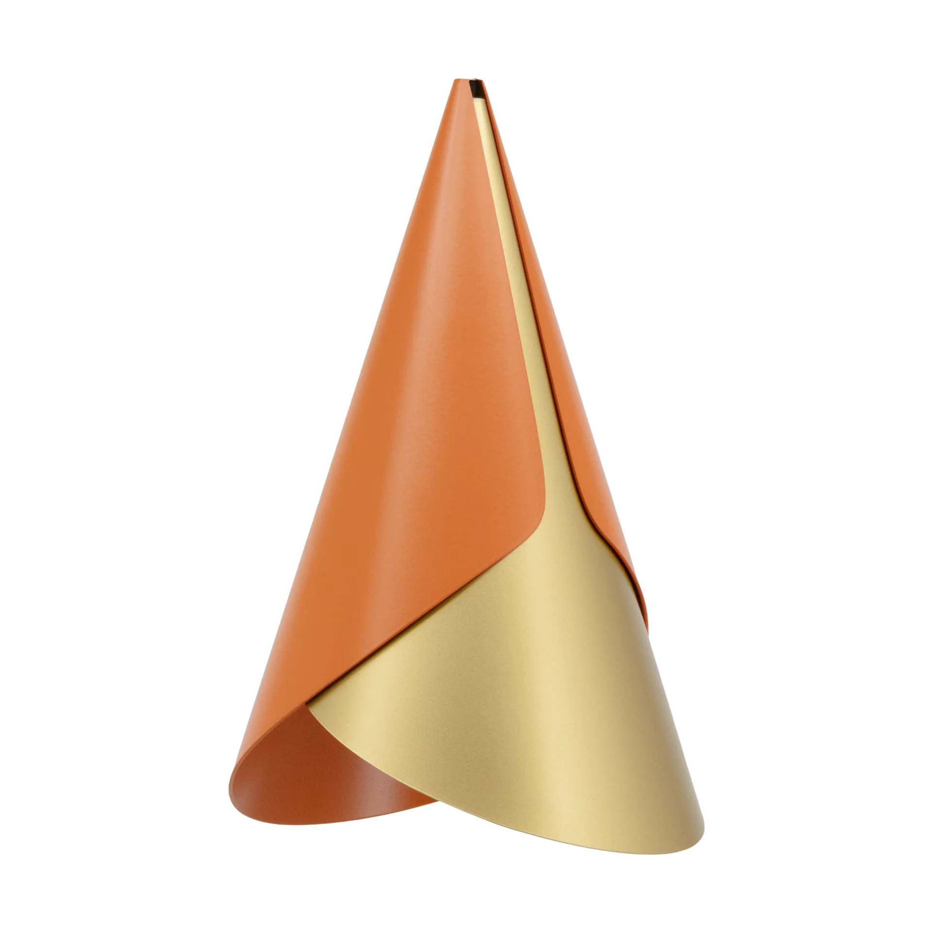 Abajur Cornet, Nuance orange-brass Umage
