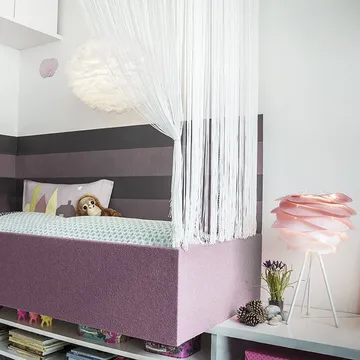 Abajur mini Carmina Ø32 cm - Rosa bebé - Umage