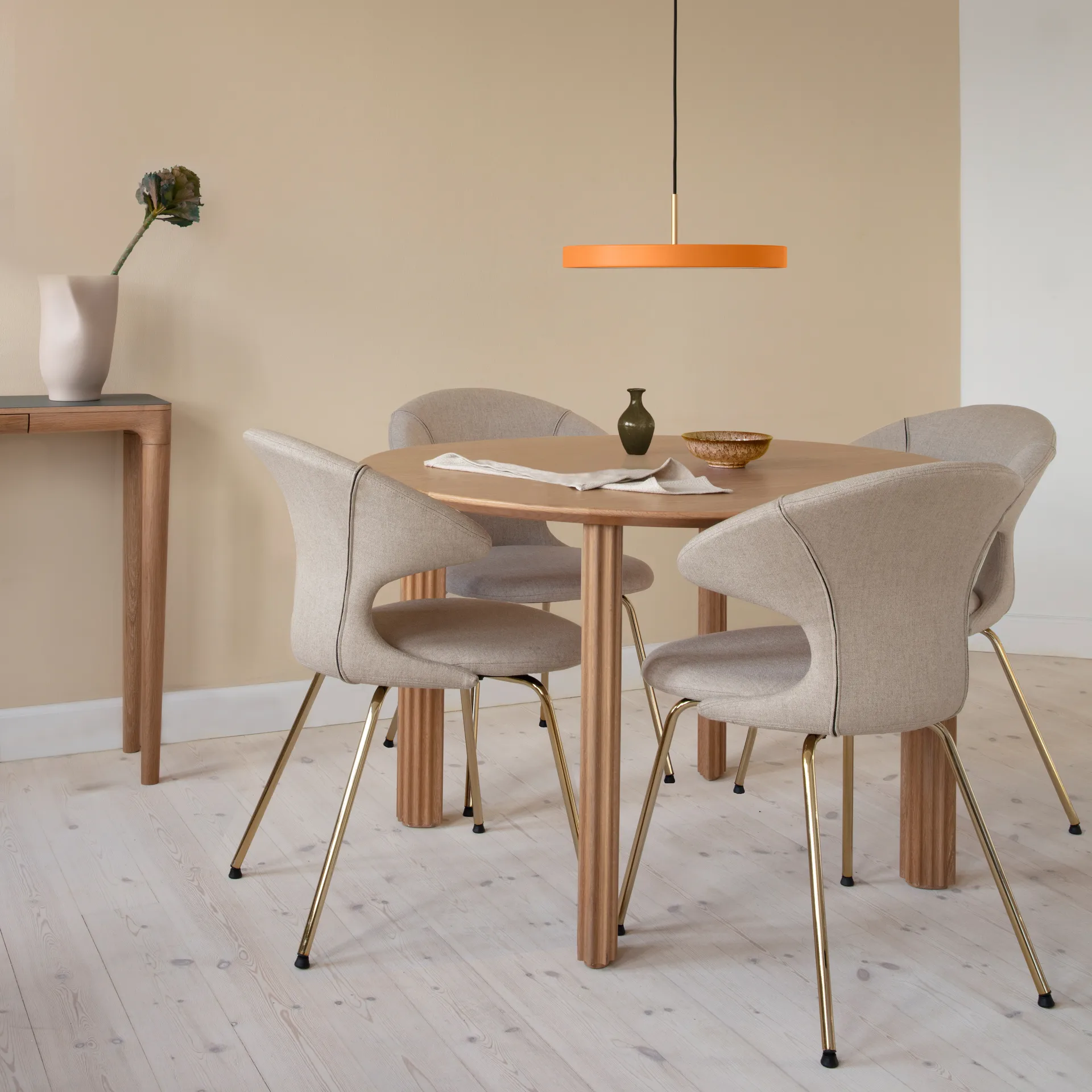 Asteria candeeiro de teto , Nuance orange Umage