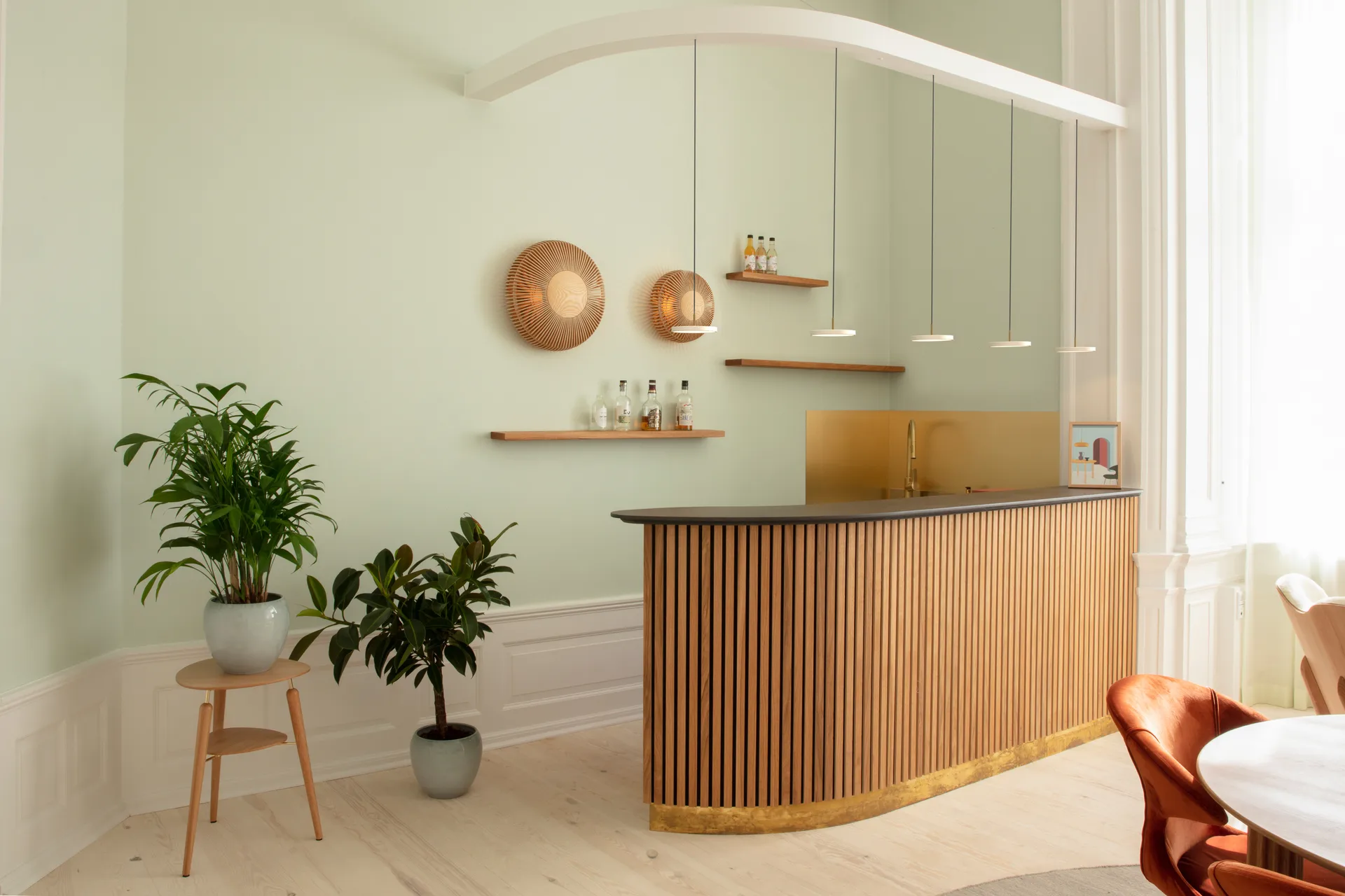 Asteria Micro candeeiro de teto , Pearl white Umage