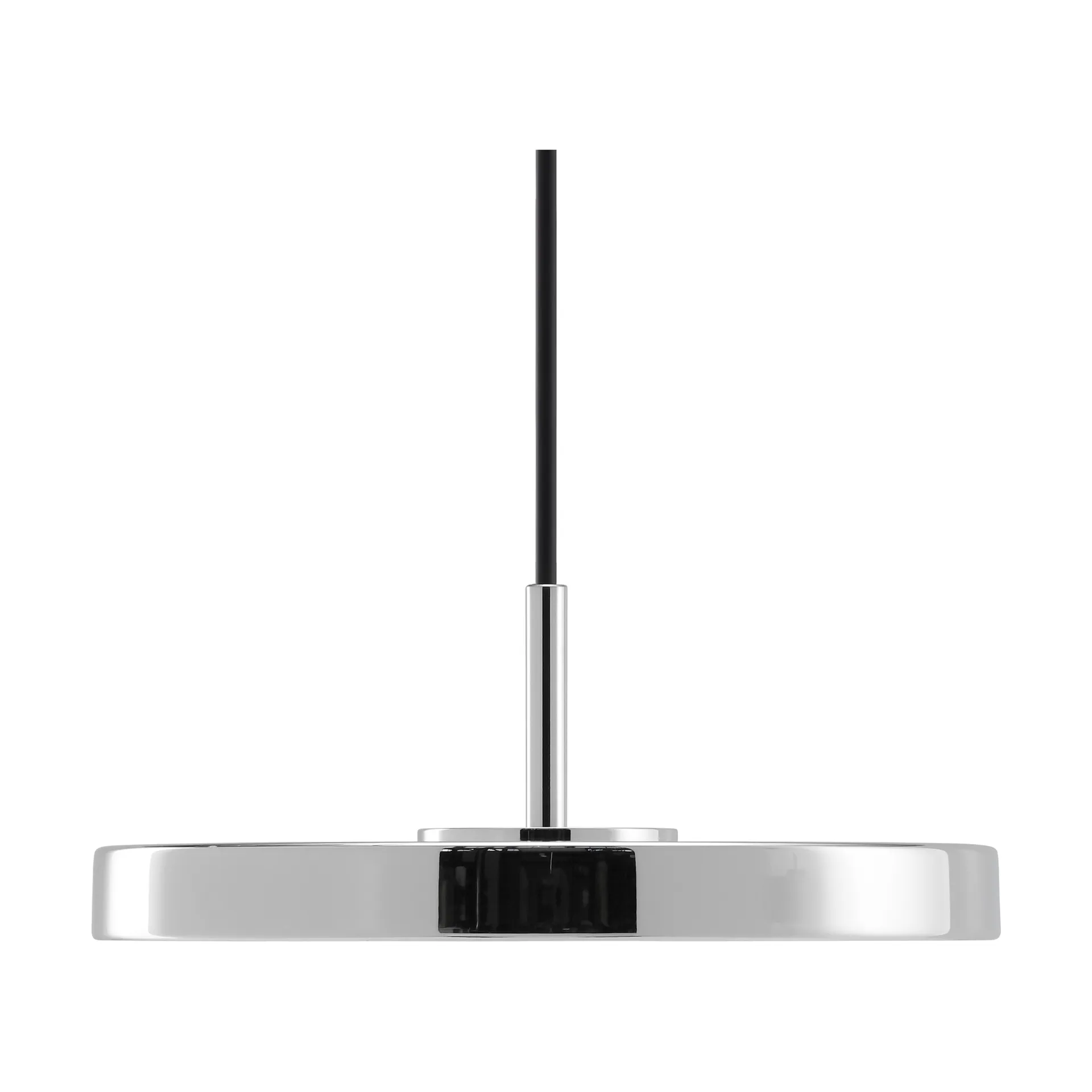 Asteria Micro candeeiro de teto , Polished Steel-Steel Top Umage
