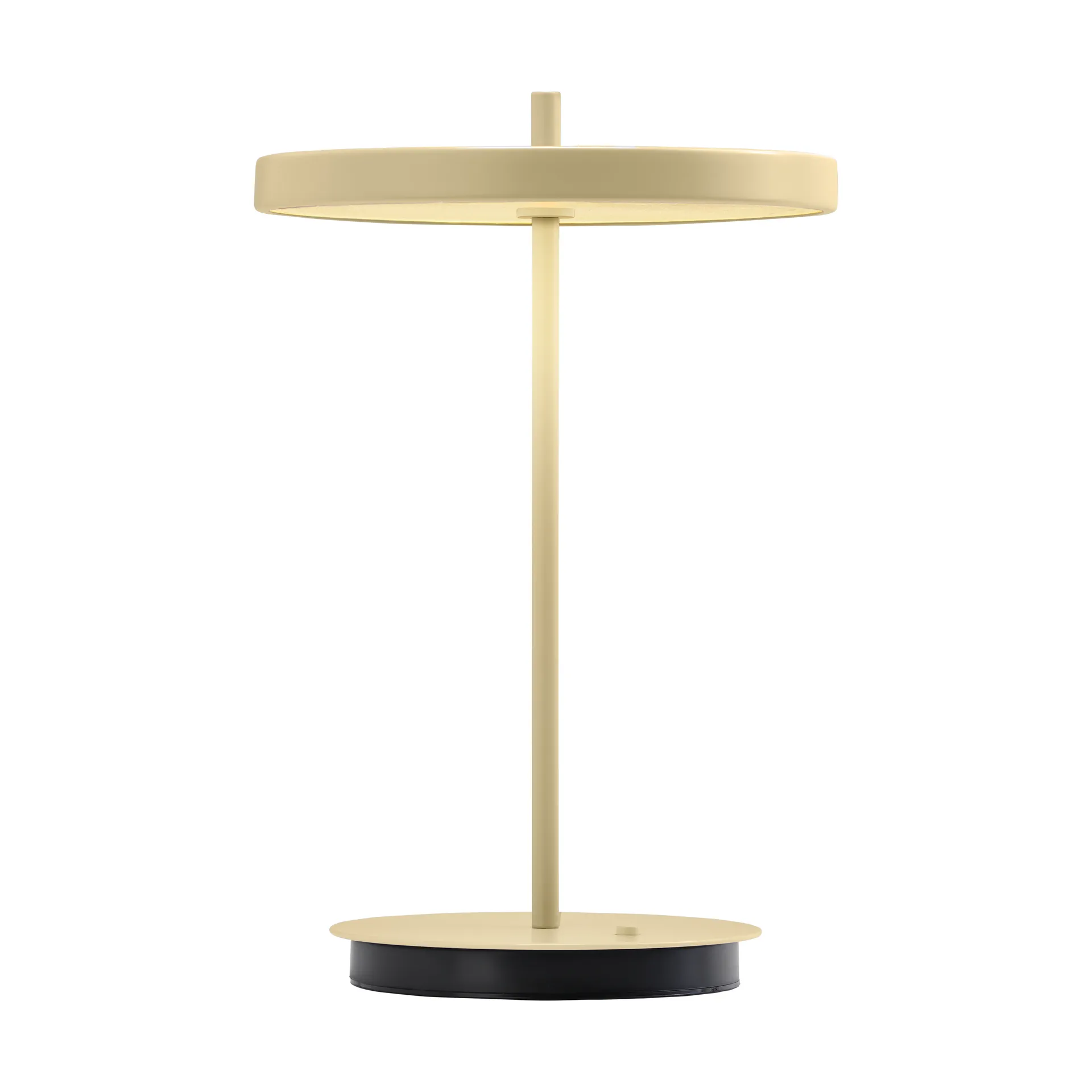 Asteria Move candeeiro de mesa portátil, Monochrome-amarelo manteiga Umage