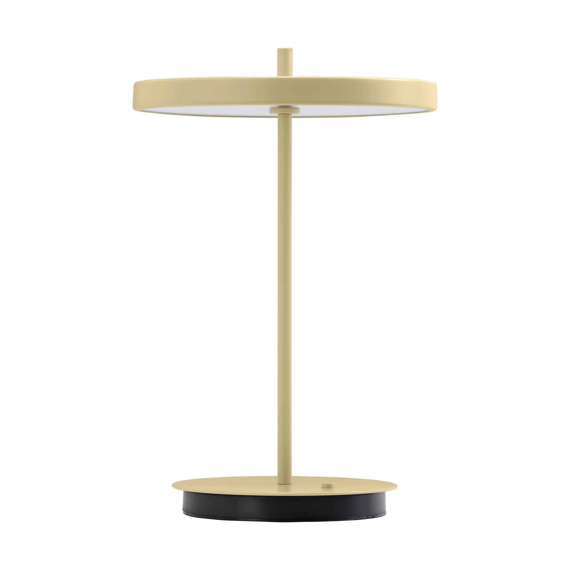 Asteria Move candeeiro de mesa portátil, Monochrome-amarelo manteiga Umage