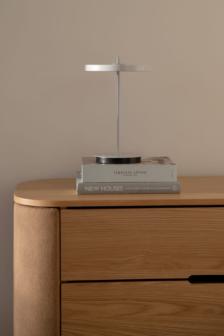 Asteria Move candeeiro de mesa portátil, Monochrome-nuance mist Umage