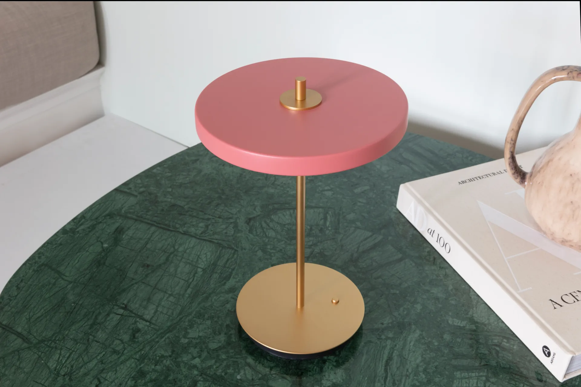 Asteria Move candeeiro de mesa , Rose Umage