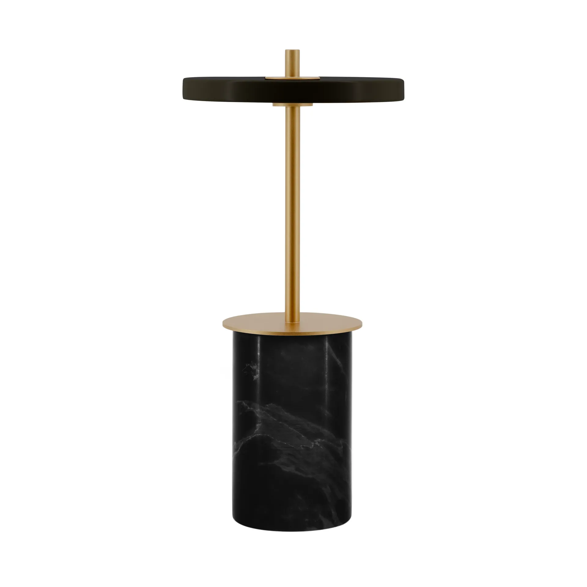 Asteria Move Mini candeeiro de mesa Ø12x25,5 cm, Black marble Umage