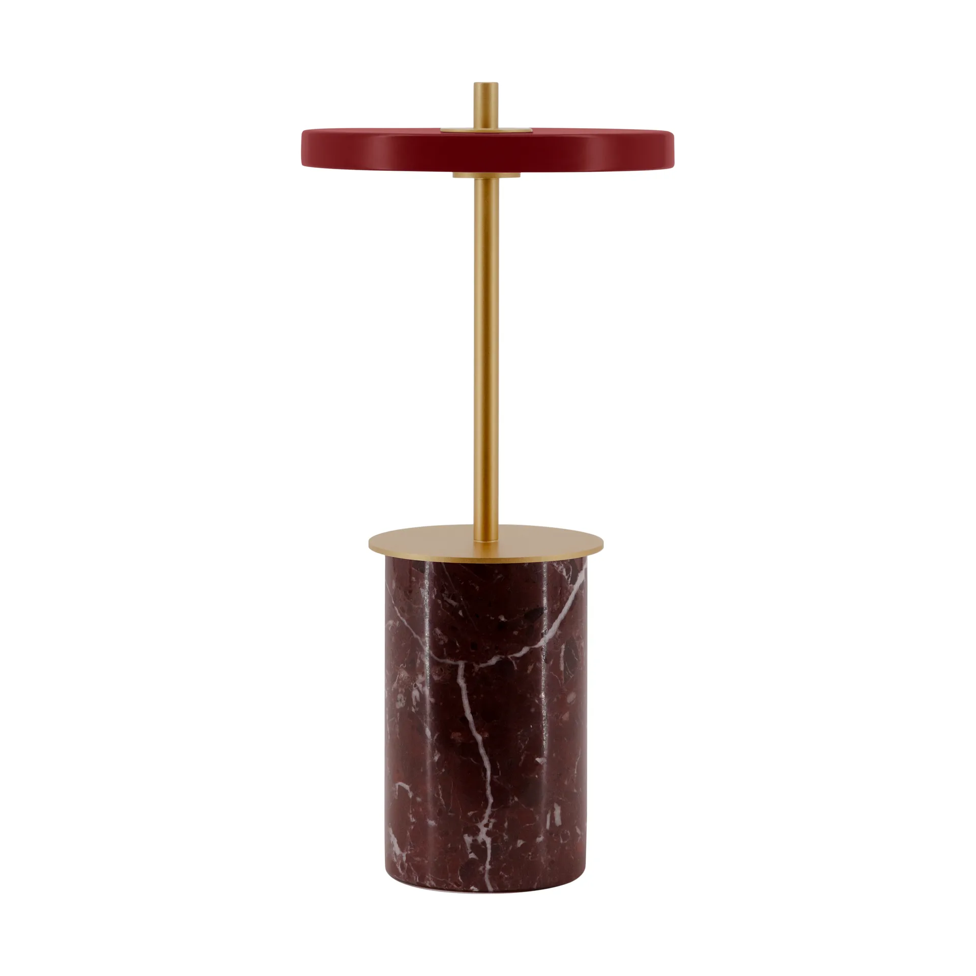Asteria Move Mini candeeiro de mesa Ø12x25,5 cm, Red marble Umage