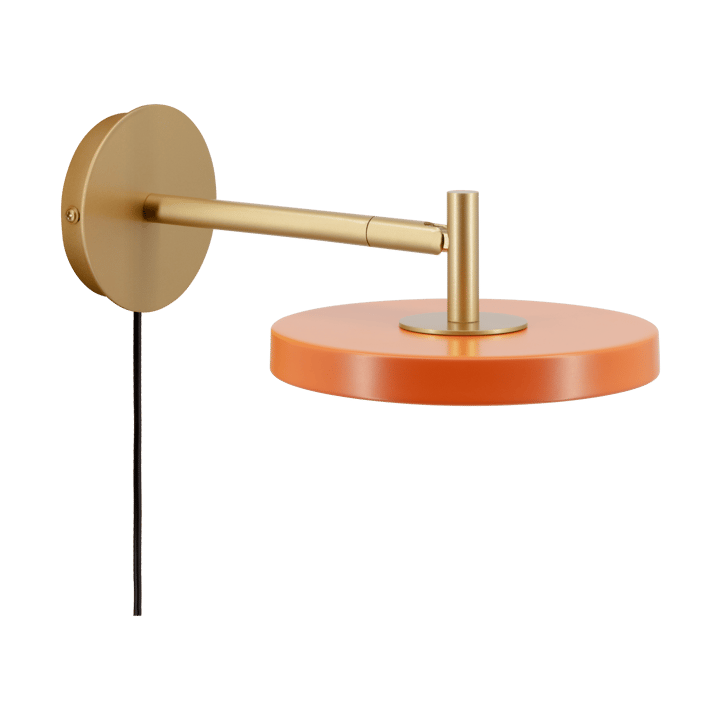 Asteria Wall candeeiro de parede curto - Nuance laranja - Umage