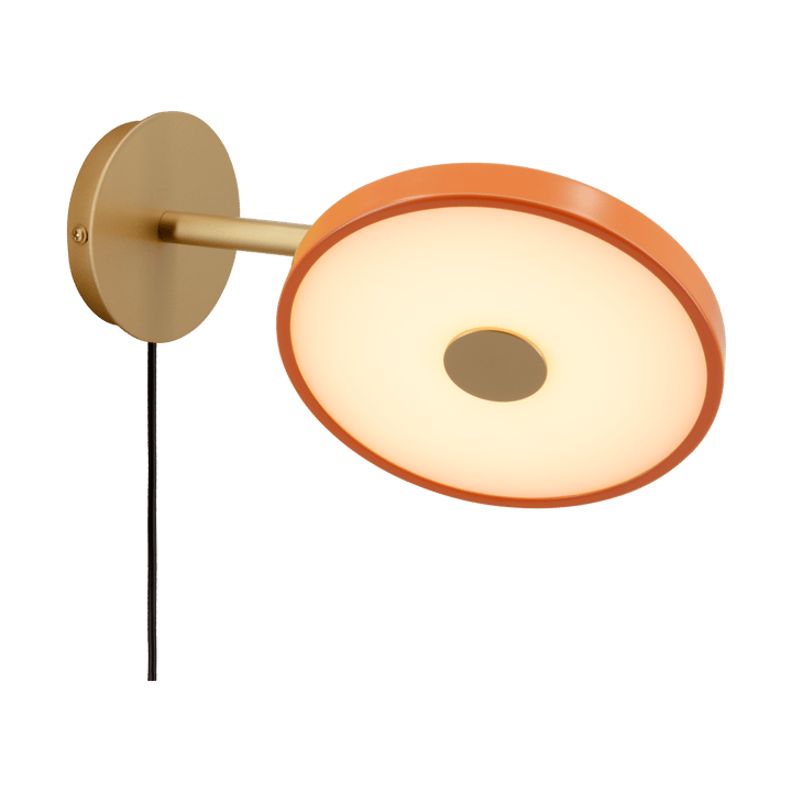 Asteria Wall candeeiro de parede curto, Nuance laranja Umage