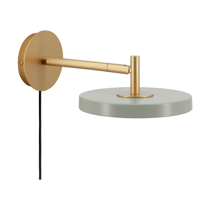 Asteria Wall candeeiro de parede curto - Nuance oliva - Umage