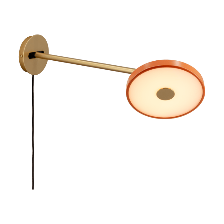 Asteria Wall candeeiro de parede longo, Nuance laranja Umage