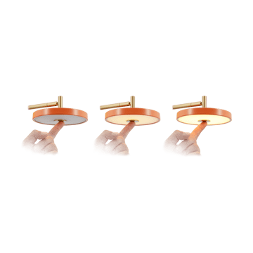 Asteria Wall candeeiro de parede longo - Nuance laranja - Umage
