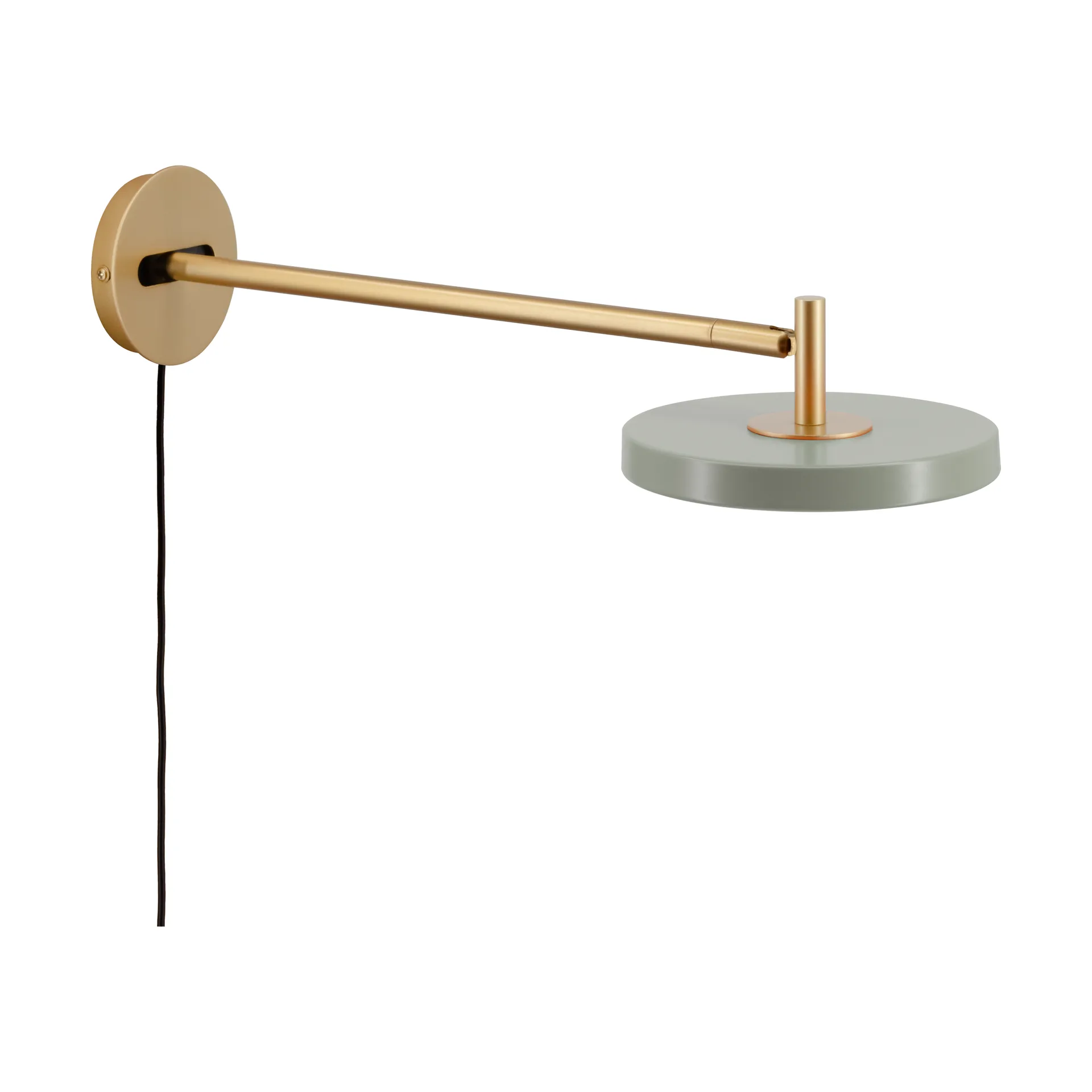 Asteria Wall candeeiro de parede longo, Nuance oliva Umage