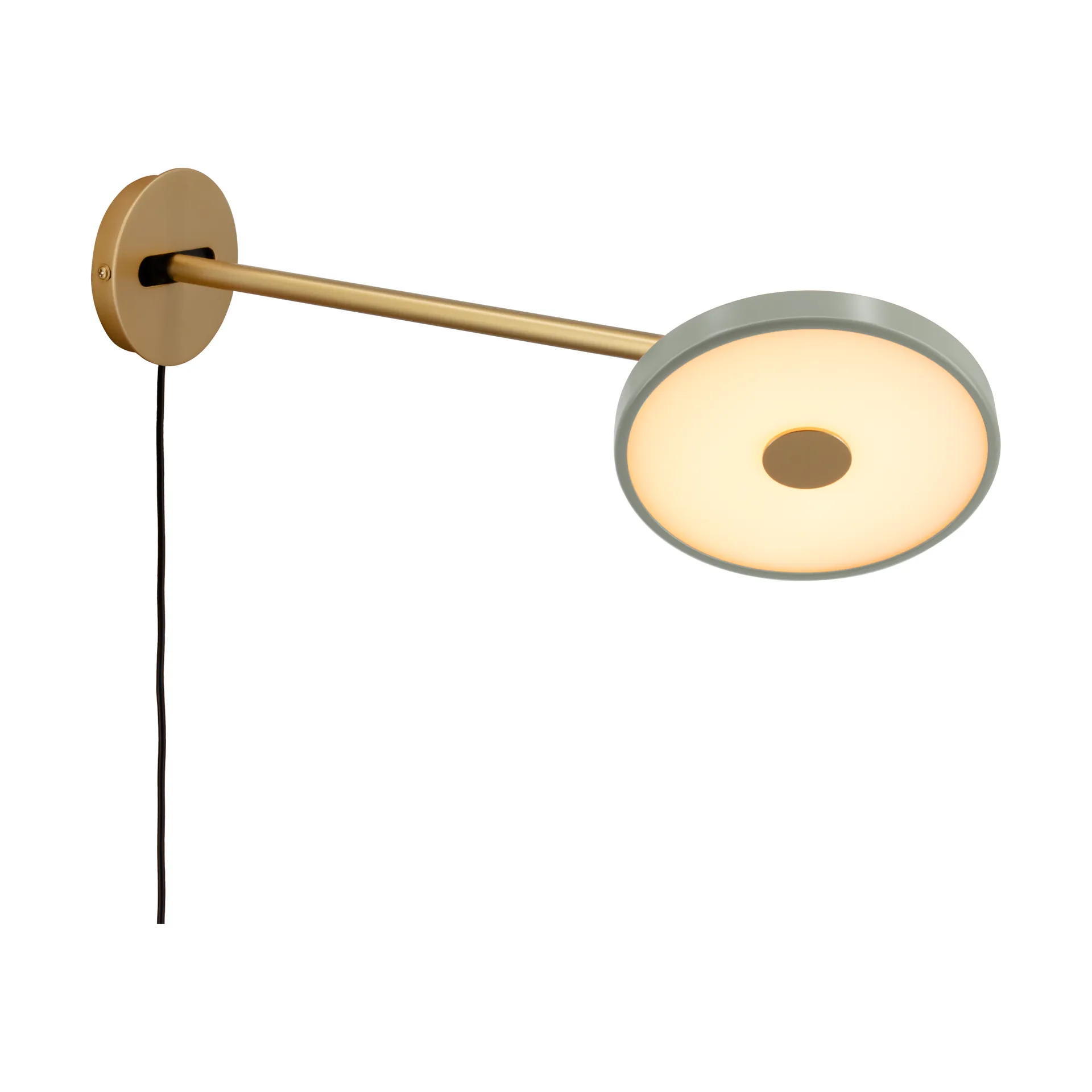 Asteria Wall candeeiro de parede longo, Nuance oliva Umage