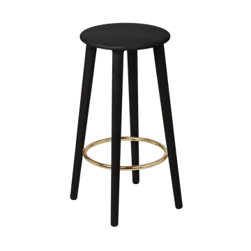 Banqueta de bar The Socialite Counter 67,5 cm - Black oak - Umage