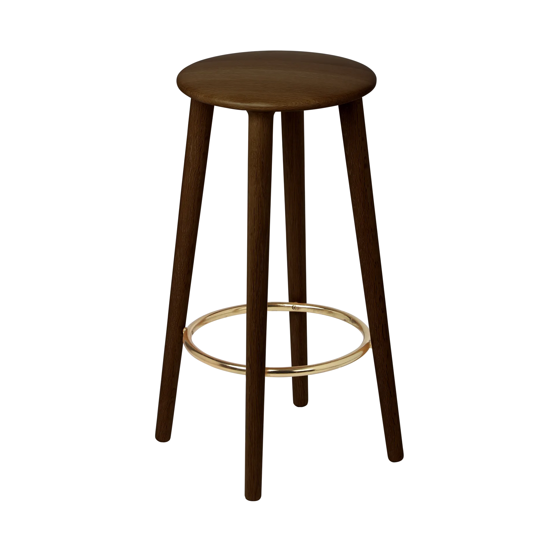 Banqueta de bar The Socialite Counter 67,5 cm, Dark oak Umage