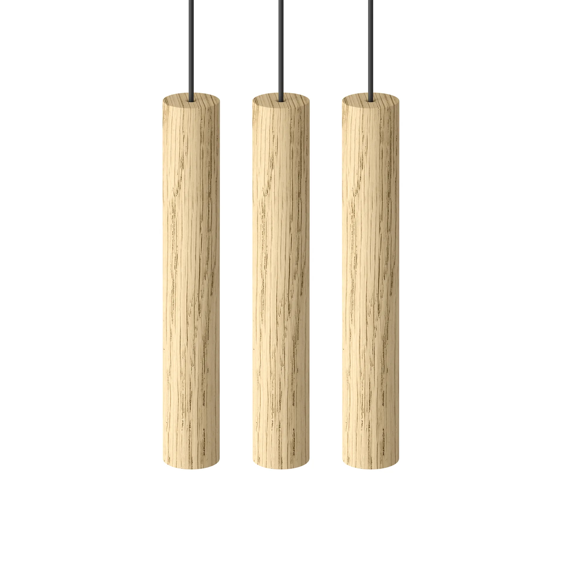 Candeeiro 3 Chimes, carvalho Umage