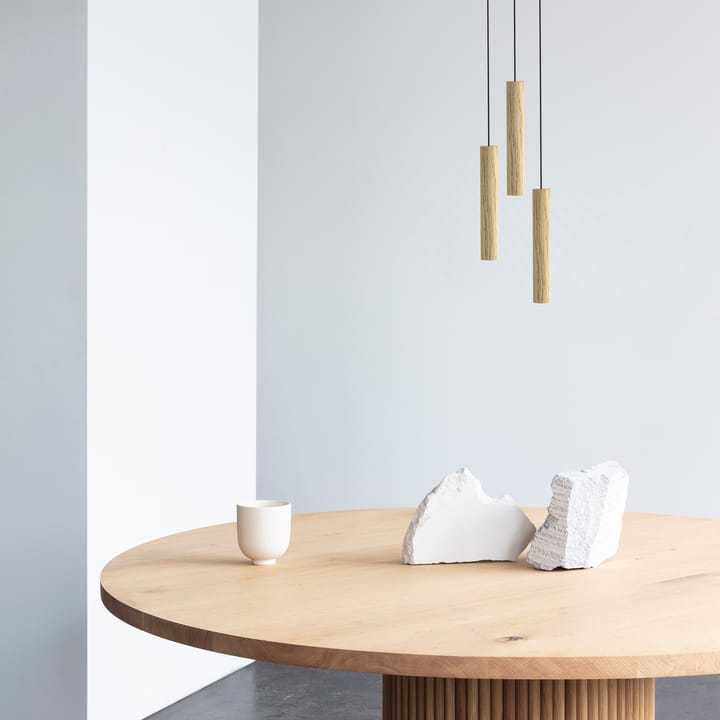 Candeeiro 3 Chimes, carvalho Umage