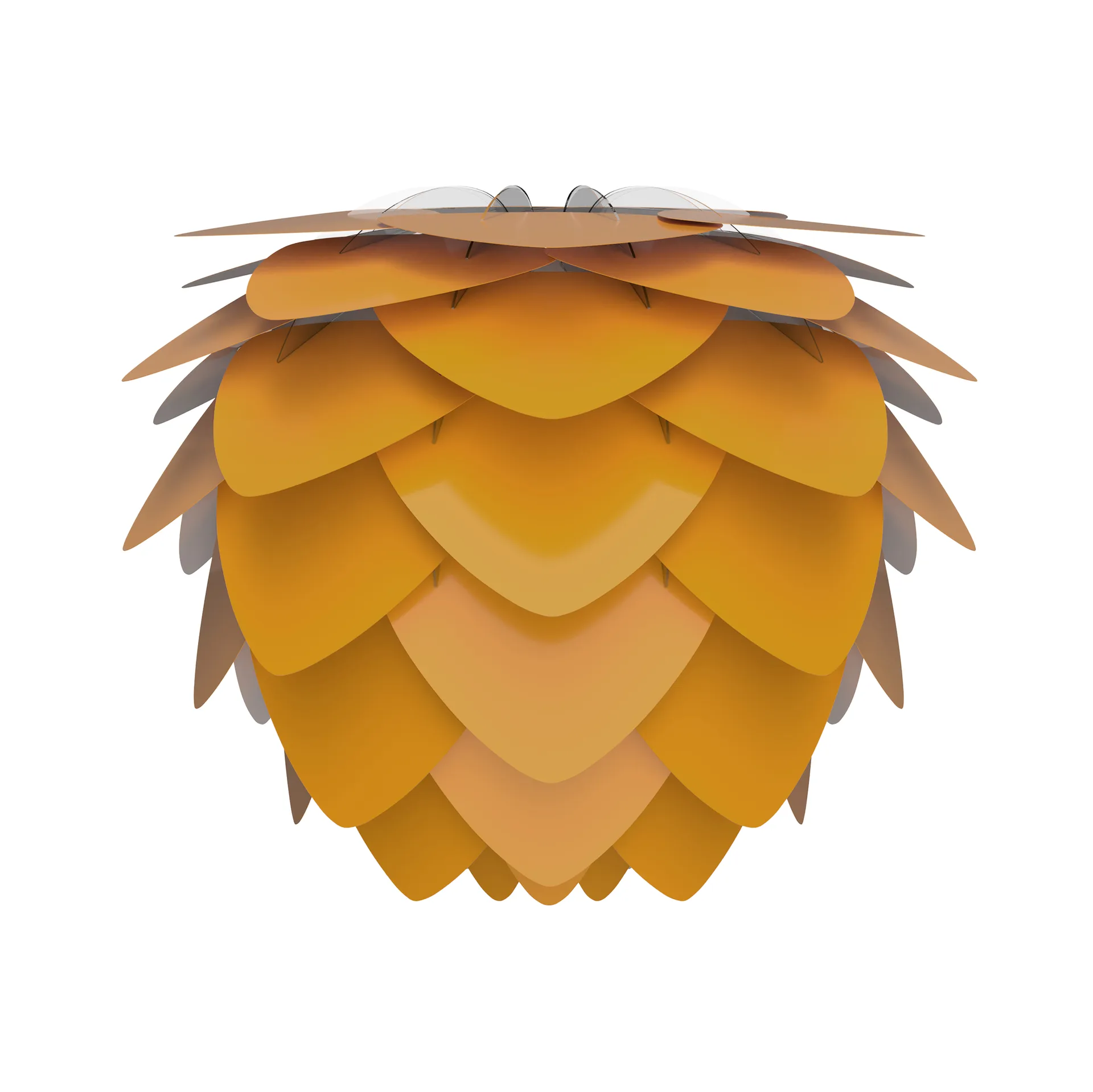 Candeeiro amarelo Aluvia, 40 cm Umage