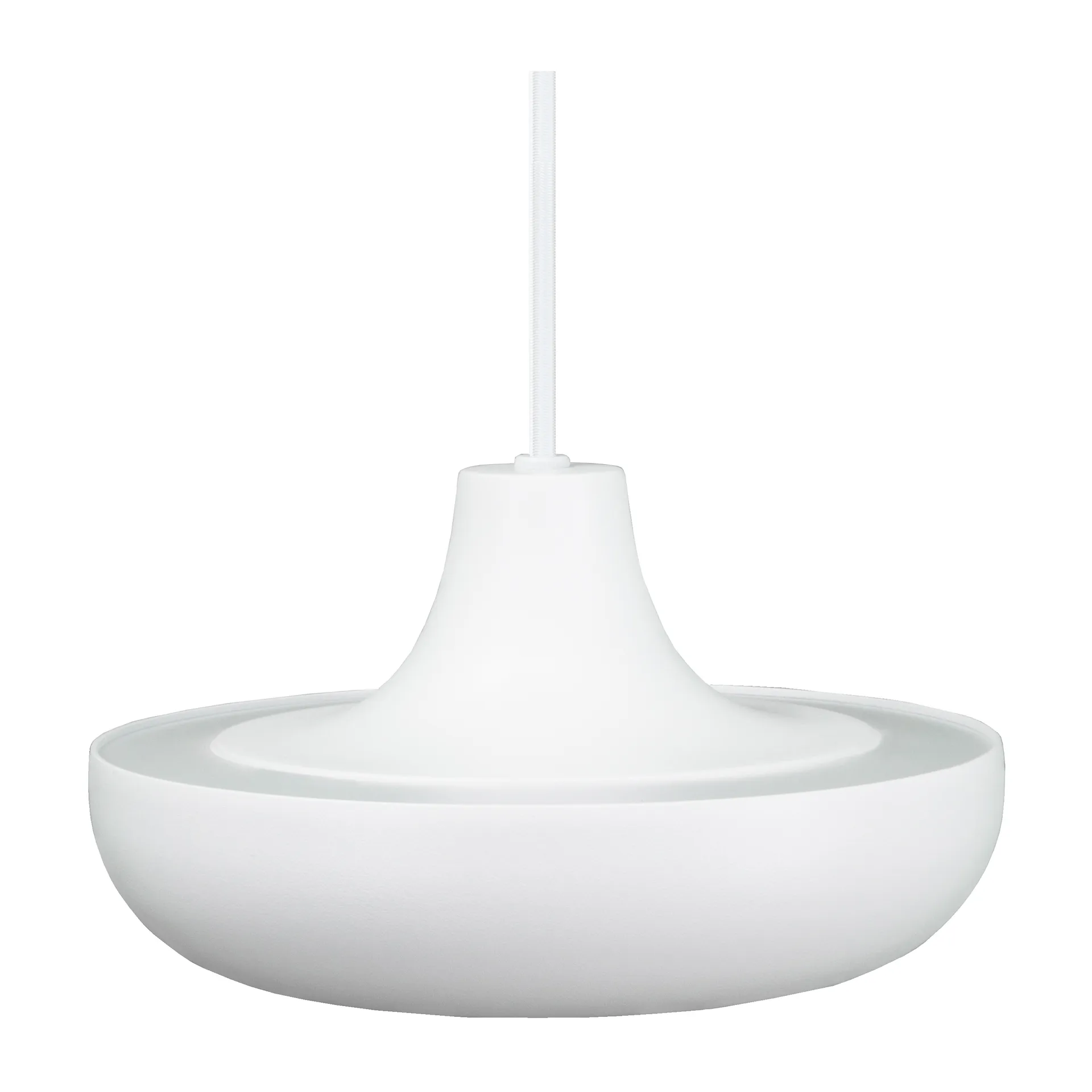 Candeeiro branco Cassini, Ø20 cm Umage
