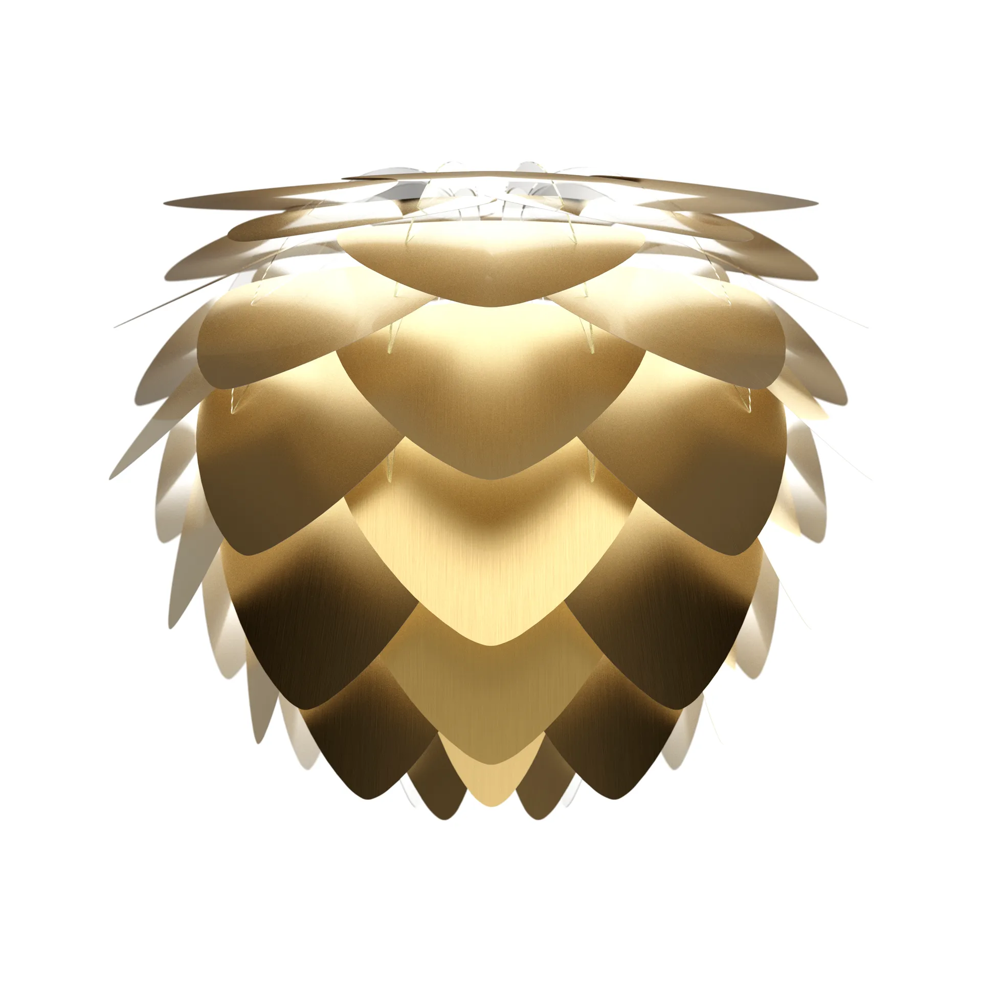 Candeeiro bronze escovado Aluvia, 40 cm Umage