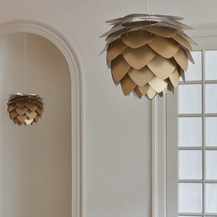 Candeeiro bronze escovado Aluvia, 40 cm Umage
