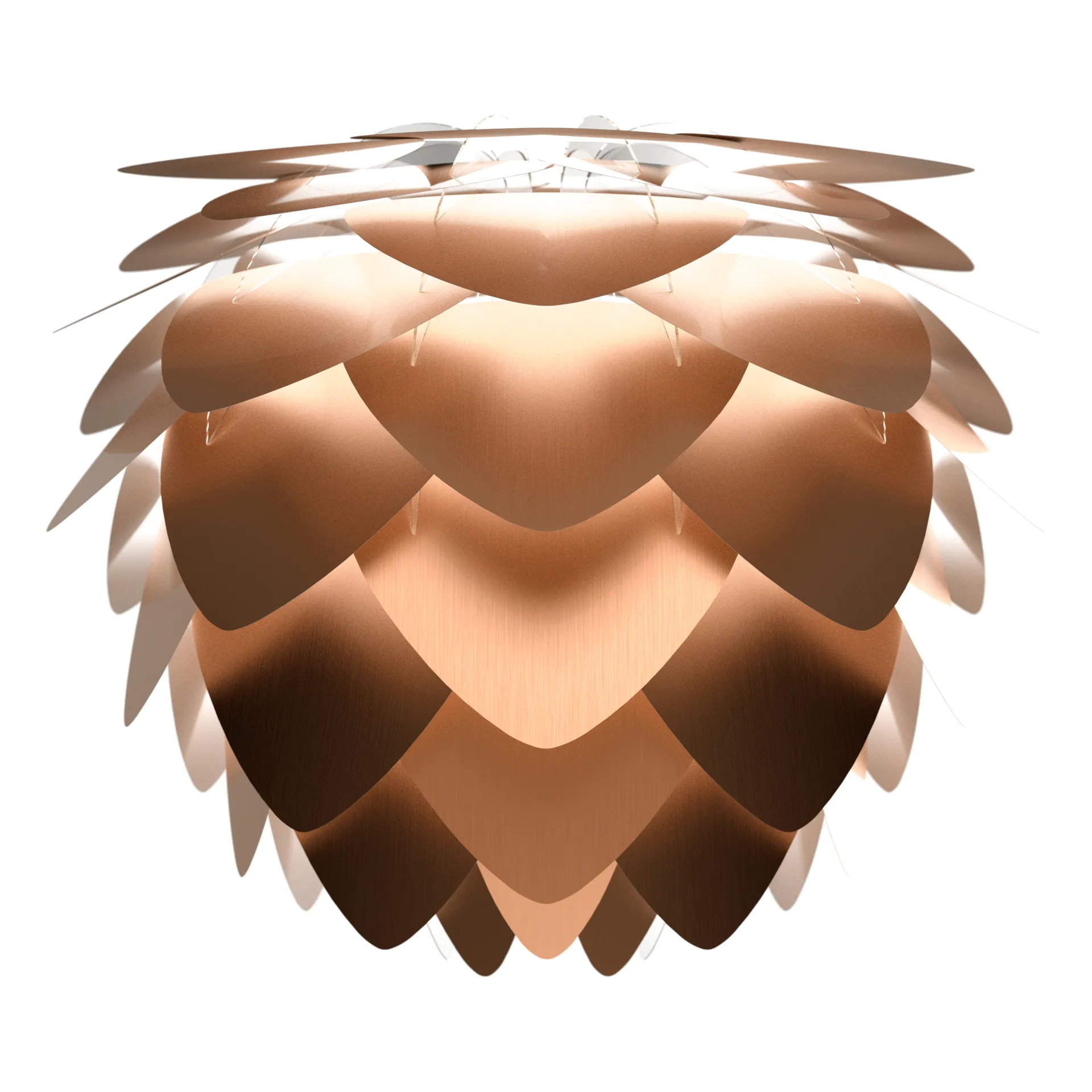 Candeeiro bronze escovado Aluvia, Médio Ø 59 cm Umage