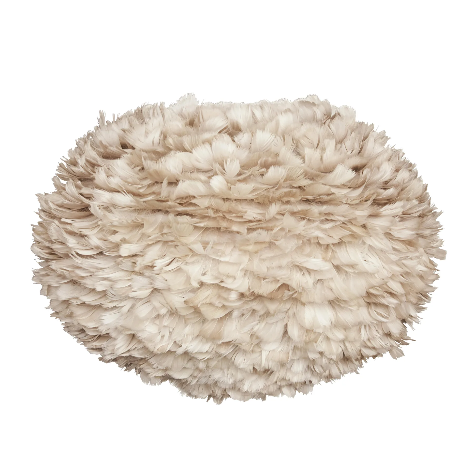 Candeeiro castanho claro Eos, Grande, Ø65 cm Umage