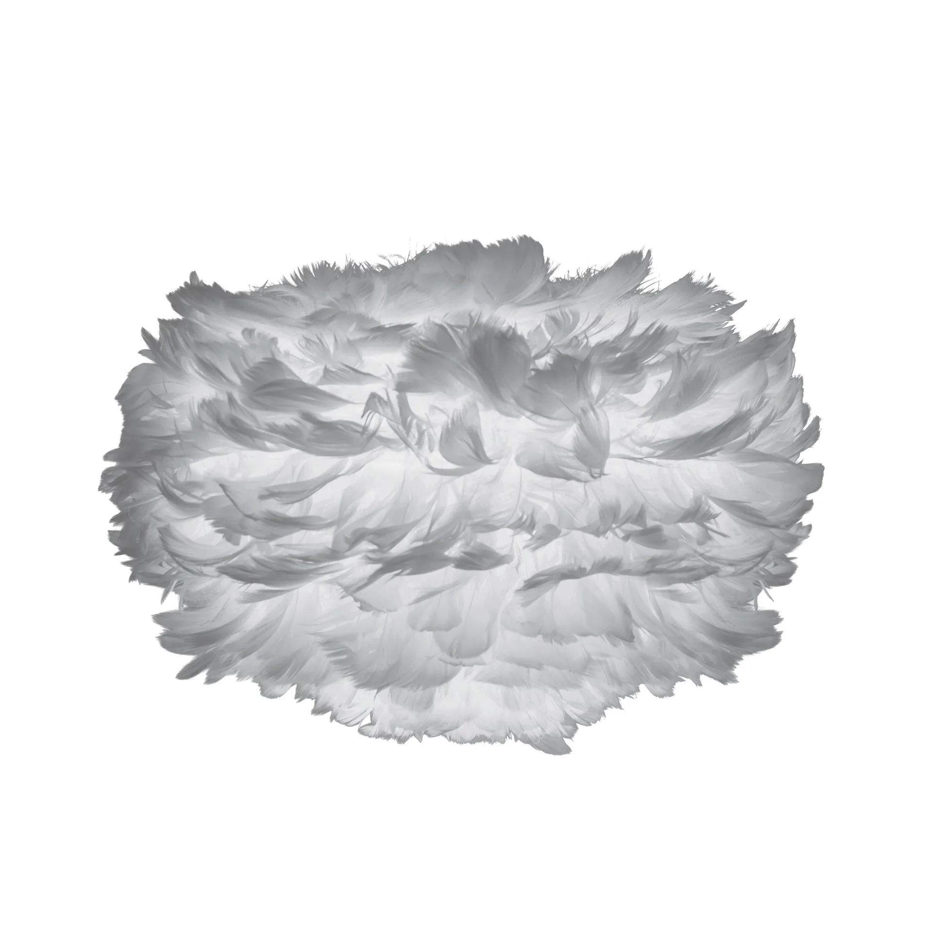 Candeeiro cinza Eos, mini, Ø35 cm Umage