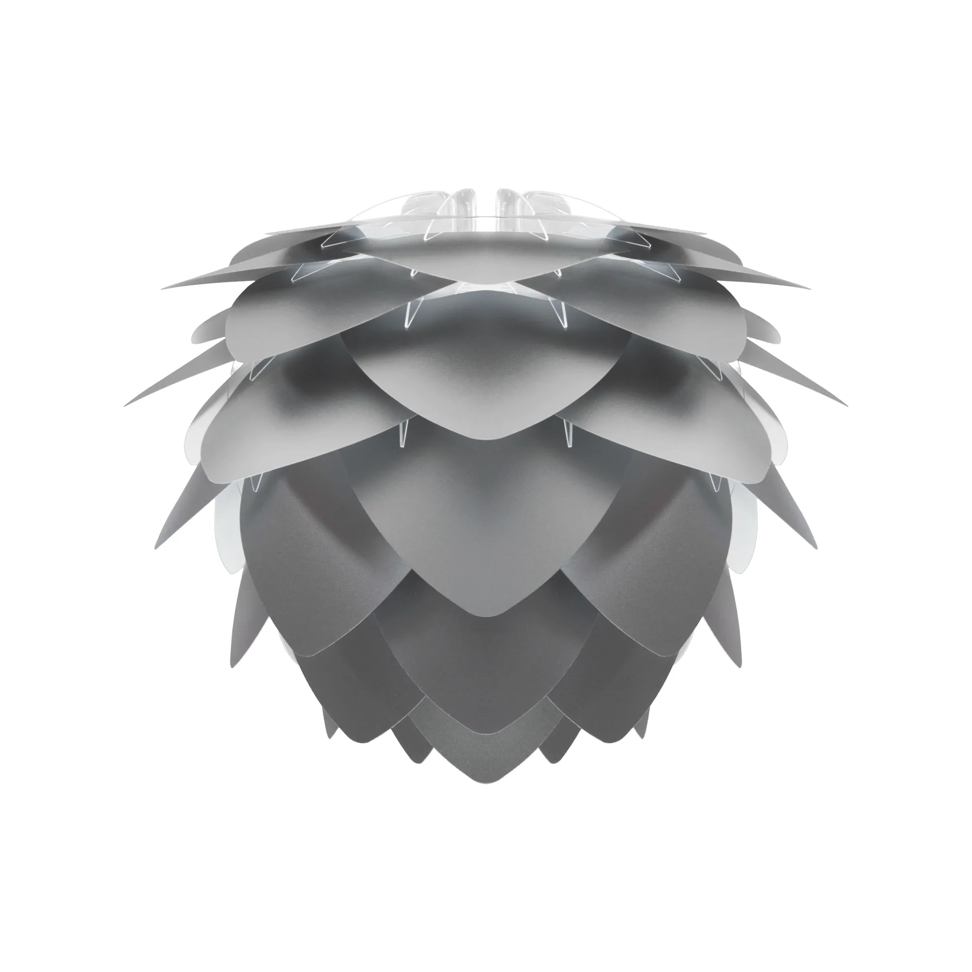 Candeeiro cinza Silvia, Ø32 cm Umage