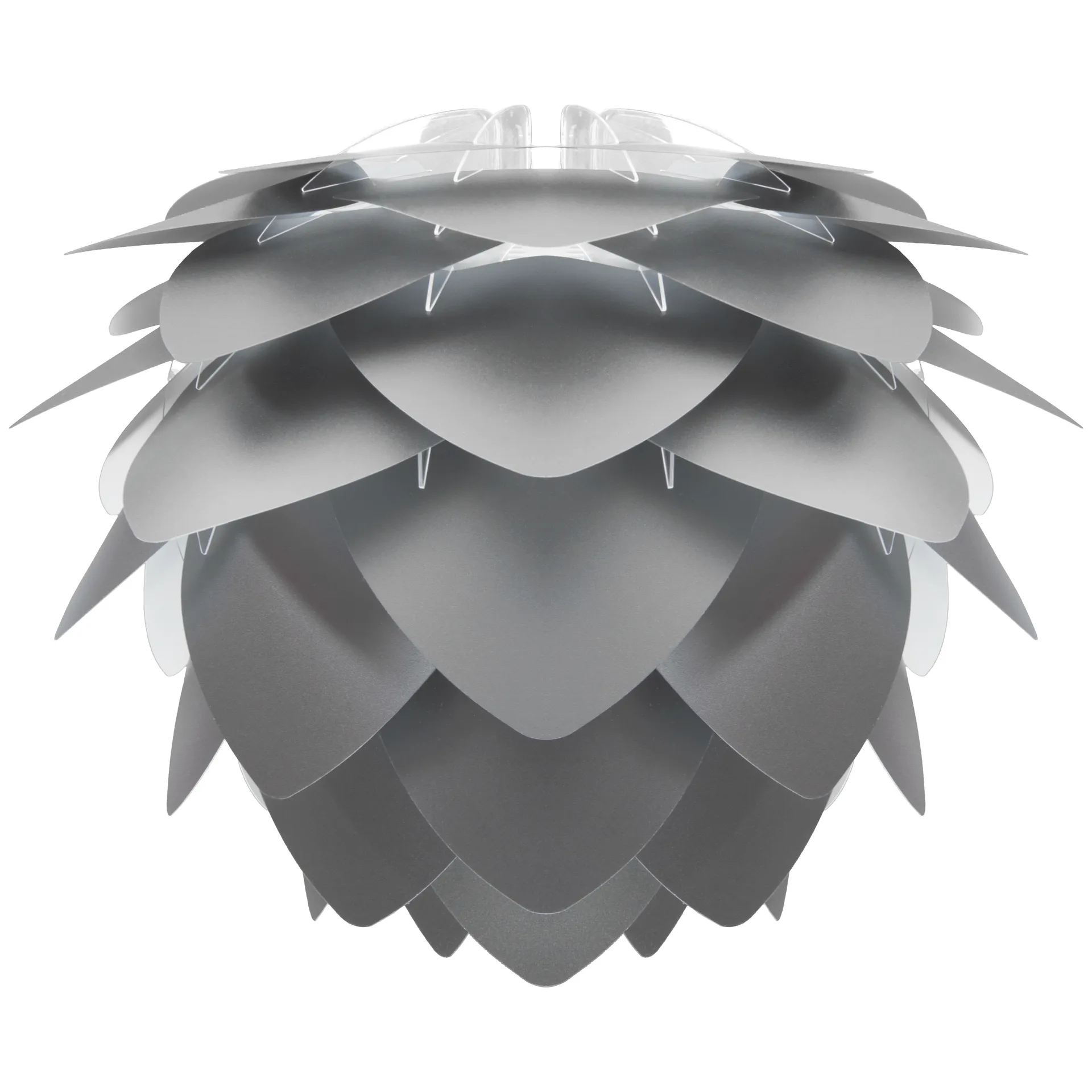 Candeeiro cinza Silvia, Ø50 cm Umage